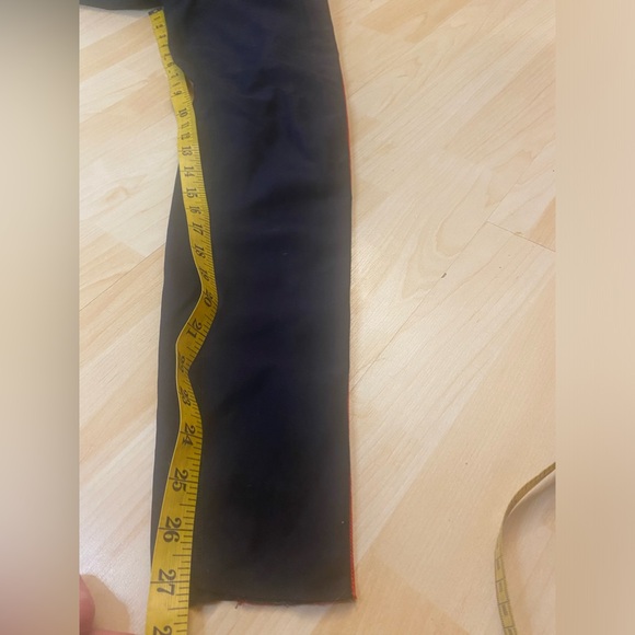 Ultracor Collegiate Legging in Nero & Rouge - Picture 7 of 8